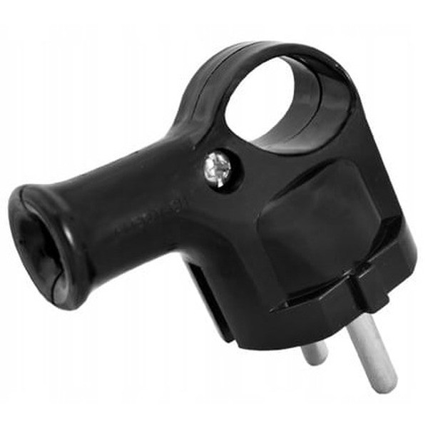 ANGLE PLUG ROUND WITH UNISCHUKO HANDLE 1X Z/U 16A WT-40-2