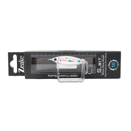 Leurre Métal Jig Zeake S Bit 10 Grams - Coloris 03 - Pour Pêche En Mer - Neuf