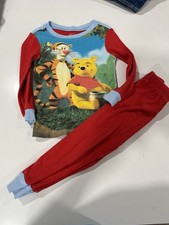 Disney Store Exclusive Winnie The Pooh And Tigger Pajamas Set Size 2t