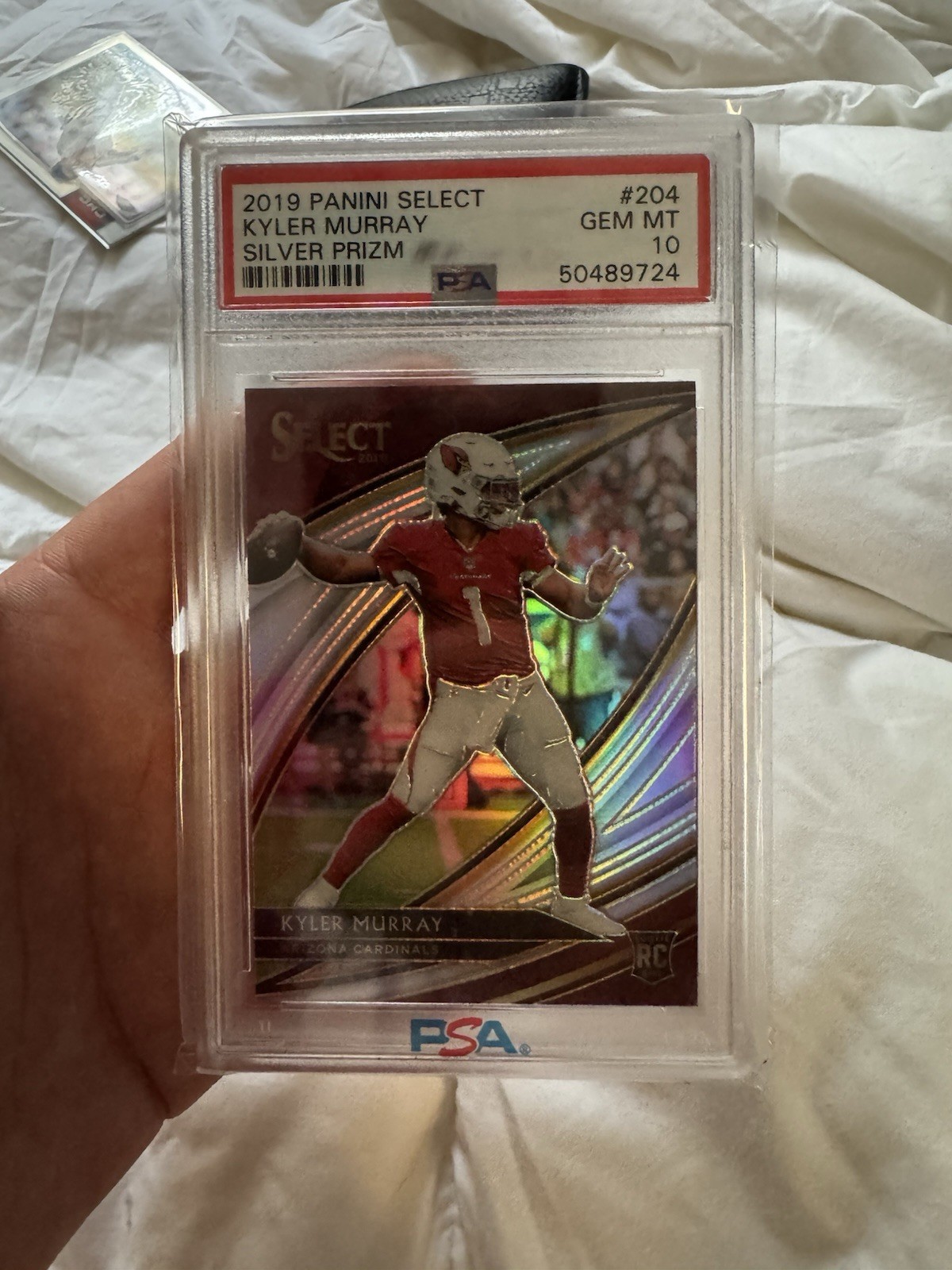2019 Panini Select Field Level Silver  Kyler Murray #204 Psa 10