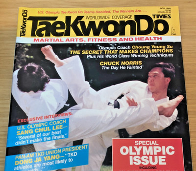 TAEKWONDO TIMES 1987-1990 * you choose magazine * 1988 Seoul Olympics