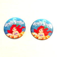 Disney The Little Mermaid Ariel&rsquo;s Grotto 2006 Pinback Buttons Set