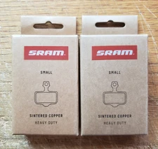 2x SRAM  Elixir Metallic Disc Brake Pads Small Sintered copper Heavy Duty
