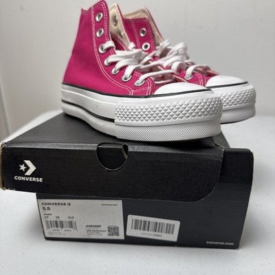 Size 5.5 - Converse Women s Pink Chuck Taylor All Star Hi AO88288F *NEW W/BOX*