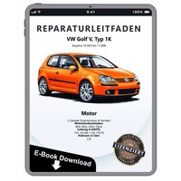 Vw Golf 5 1K 2003-2008 Benzinmotor 2,5L 150-170 Ps Reparaturhandbuch Download
