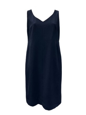 Marina Rinaldi Damen Deciso Etuikleid Navy Größe 22W/31 Neu mit Etikett