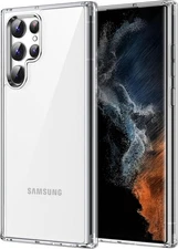 Samsung Galaxy S22 Ultra 5G 6.8-Inch, Non-Yellowing Shockproof Bumper Protective