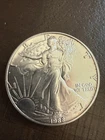 1988 Silver American Eagle 1 oz .999 Fine Silver Slightly Toned