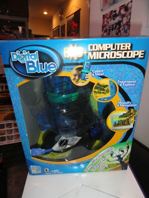 Digital Blue Computer Microscope QX3+ (2002) Prime Entertainment Science Learn 