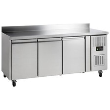 3 DOOR FREEZER PREPERATION COUNTER STAINLESS STEEL GF73 FREE n FAST DELIVERY