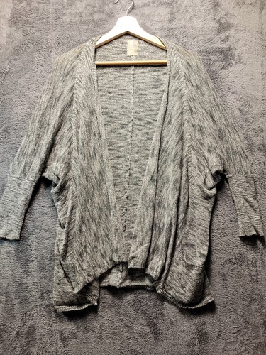 Cardigan Size M Knitted Gray 