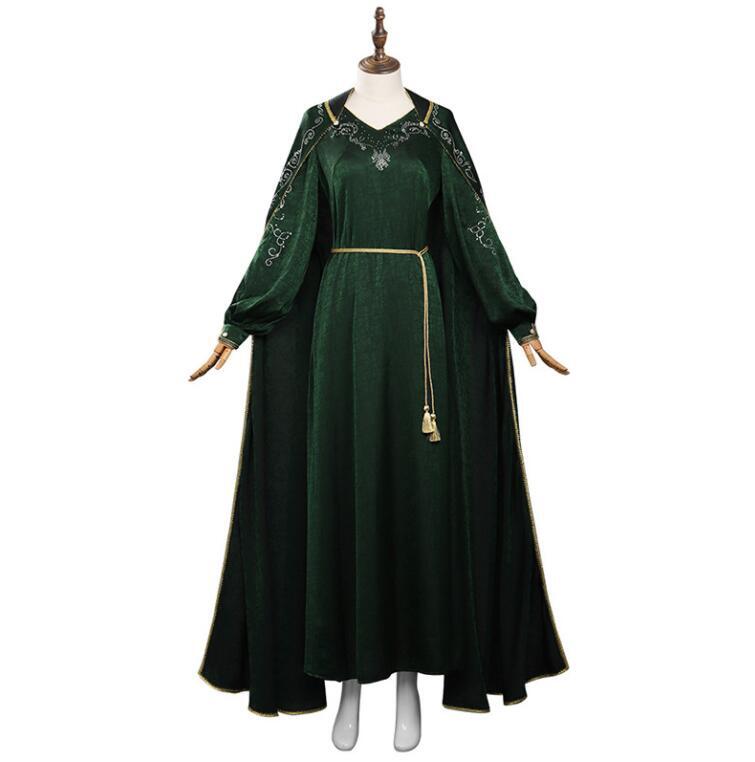 Womens Halloween HOUSE OF THE DRAGON Alicent Hightower Cosply Costume Cape  | eBay