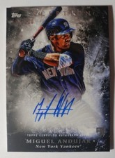 2018 INCEPTION RC AUTO MIGUEL ANDUJAR 182/230 YANKEES (K)