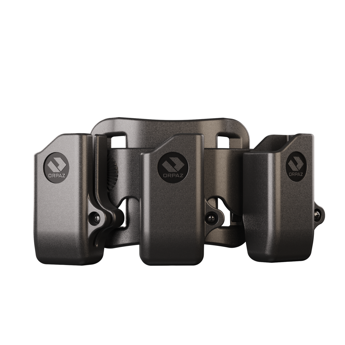 Orpaz Dual Mag Pouch For Glock – Holds 2 Double-Stack 9mm Magazines (Polymer) - View #4