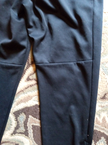 Adidas Women's Long Sports Pants size L Elastic waist zip close pocket polyester - Picture 6 of 7