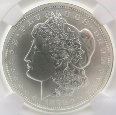 2023 Fiji S $1 Silver Morgan - Early Releases “1878 CC” MS 70 NGC