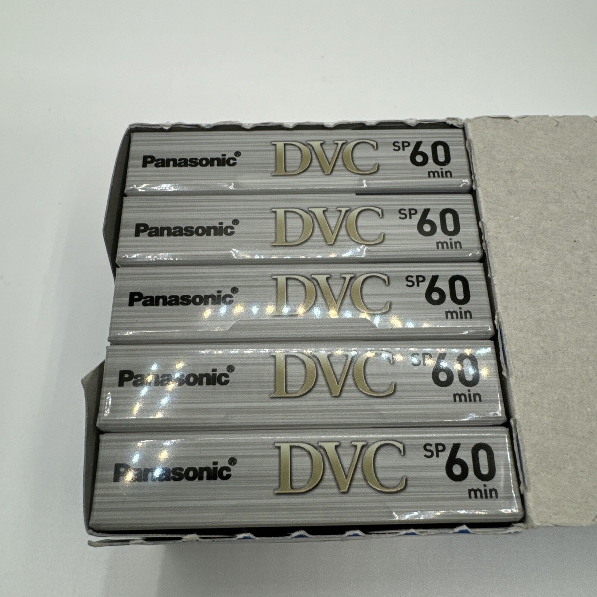 Panasonic AY-DVM60EJ 60-Minute DVC (Mini DV) Tape (5-Pack