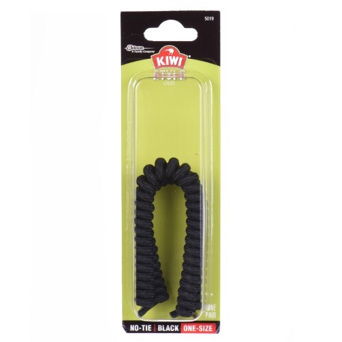 KIWI Style Laces, NoTie, Black, One Size, 1 PR (Pack of 1) eBay
