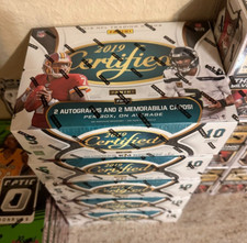 2019 PANINI CERTIFIED FOOTBALL HOBBY BOX