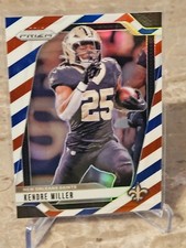 2024 Panini Prizm - Red White & Blue Prizm #205 Kendre Miller