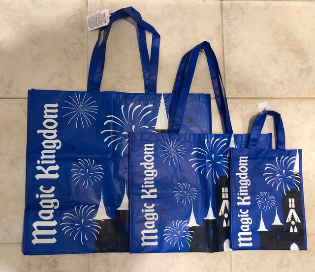 3Disney Parks Shopping Tote Bags MAGIC KINGDOM Exclusive SML NEW eBay