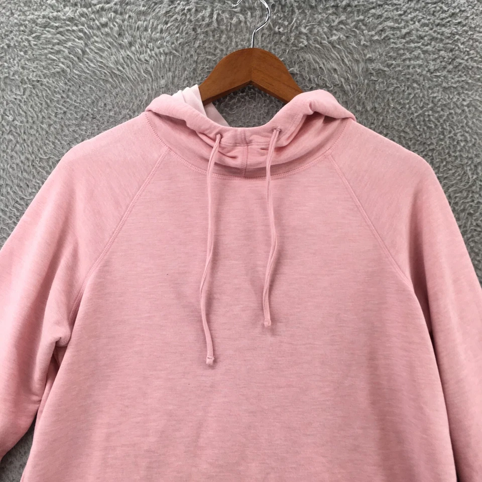 Sudadera con Capucha Reebok Para Mujer Rosa Mediana Con Capucha Manga Larga Pullover Informal Foto 2 de 4