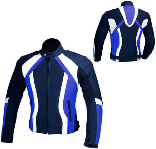giacca jacket da per moto in cordura blu yamaha L 50