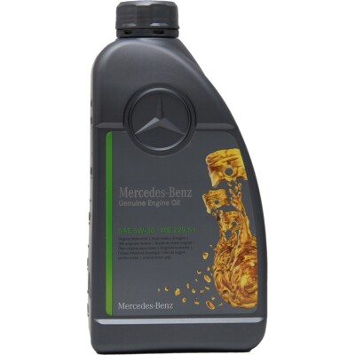 1 Liter 5W-30 Mercedes-Benz Genuine Engine Oil Motoröl A000989690611ALEE
