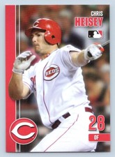 Chris Heisey 2011 Thompson Plumbing Cincinnati Reds