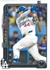 2025 Topps Series 2 Baseball #388 Andy Pages - Los Angeles Dodgers Future Stars