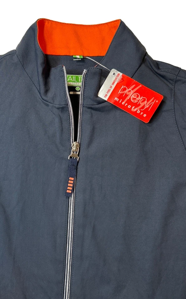 Chaqueta deportiva de nailon Tail Tech para mujer pequeña rendimiento ligera con cremallera NUEVA Foto 3 de 4