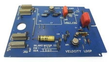 INLAND MOTOR CO. VELOCITY PC BOARD EM1-115, 33647-1, EM1, DIFF. INPUT AMP, SM-4