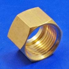 Solder Type Fitting Nut - 3/8" BSP Thread Nut