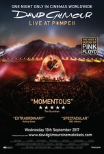 David Gilmour Live At Pompeii poster - 11 x 17 inches - Pink Floyd