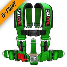 Green 5 Point Safety Harness 2 Inch Seat Belt Utv Rzr Sand Rail 4x4 Rock Crawler Green 5 Point Safety Harness 2 Inch Seat Belt Utv Rzr Sand Rail 4x4 Rock Crawler