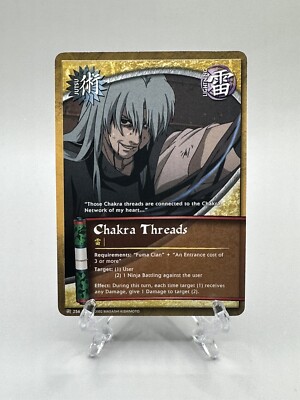  Naruto CCG-Chakra Threads-J-256-Battle of Destiny-Unlimited-Common-M/NM 