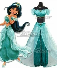 Aladdin Jasmine Princess role play costume girl belly dance costume