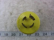 P&S Pass & Seymour 20A 125/250V Hubbell 2411 Style Turnlok Plug L14-20P, Used