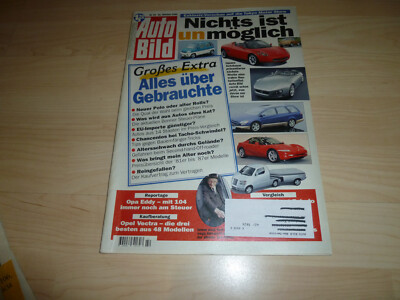 Zeitung Zeitschrift - Auto Bild Heft Nr. 42 - 21.Oktober 1995 - Tokyo Motor Show