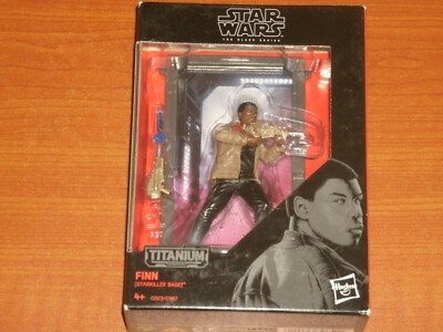 Star Wars 'The Black Series' FINN 'Starkiller' 4'' Titanium Series Figur 2017 