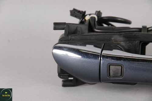 03-09 Mercedes W209 CLK350 CLK500 Door Handle Right Passenger Keyless Go Blue - Picture 2 of 8