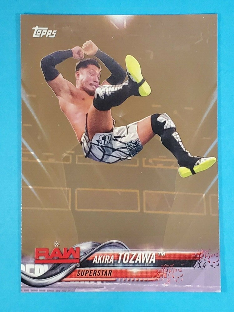 2018 Topps WWE BRONZE Akira Tozawa #4