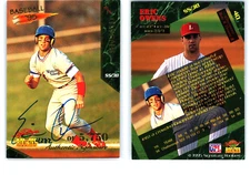 Eric Owens Autograph, Cincinnati Reds, Signature Rookies #40 (1995)