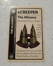 Fluxx Creeper The Alliance Promo Card