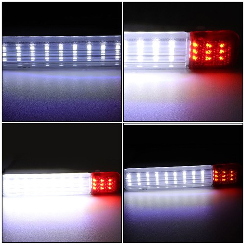 For 1995-2007 Silverado Sierra Interior Door Panel Courtesy Footwell Step Lamps - Picture 3 of 13