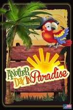 ANOTHER DAY IN PARADISE! 8"X12" METAL SIGN TIKI BAR POOL HOT TUB BEACH DECOR