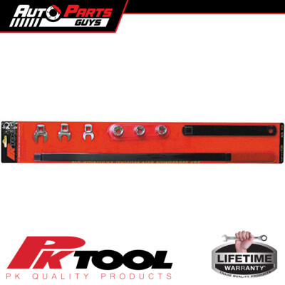 PK Tool Adjuster Serpentine Belts With Spring Loaded Idler Pulleys