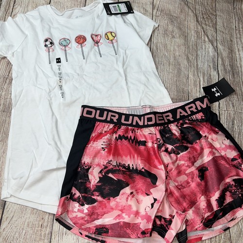 Under Armour Youth Large (14/16) Basketball Fußball Softball Lutscher Outfit Set
