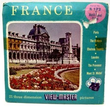 View-Master B172, France, World Travel Series, S4 Packaging, 3 Reel Set