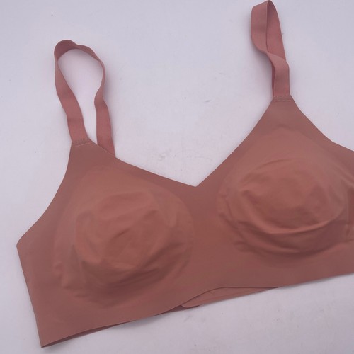 Knix Padded VNeck Evolution Bra Size 6 Pink Ginger Convertible Straps